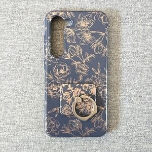 Velvet Caviar Cell Phone Case Floral Rose Gold Chrome for Samsung Galaxy S23